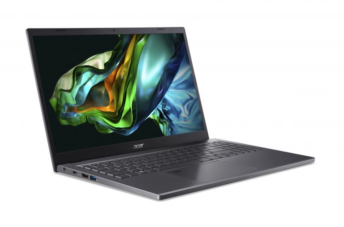 Ноутбук Acer Aspire 5 A515-58M 15.6" FHD IPS, Intel i3-1315U, 8GB, F512GB, UMA, Lin, сірий