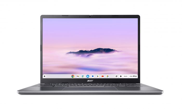 Ноутбук Acer Chromebook Plus CB514-4HT 14" FHD IPS Touch, Intel i3-N305, 8GB, F128GB, UMA, ChromeOS, сірий