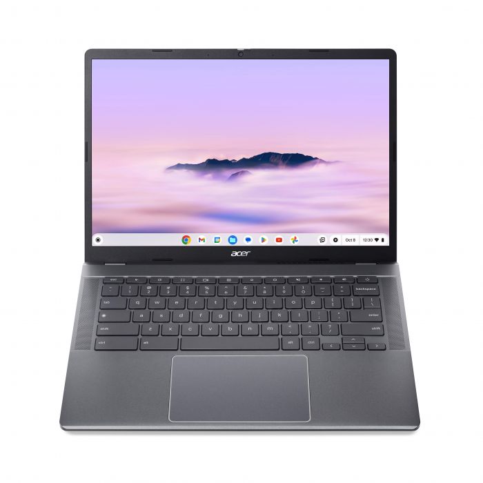 Ноутбук Acer Chromebook Plus CB514-4HT 14" FHD IPS Touch, Intel i3-N305, 8GB, F128GB, UMA, ChromeOS, сірий