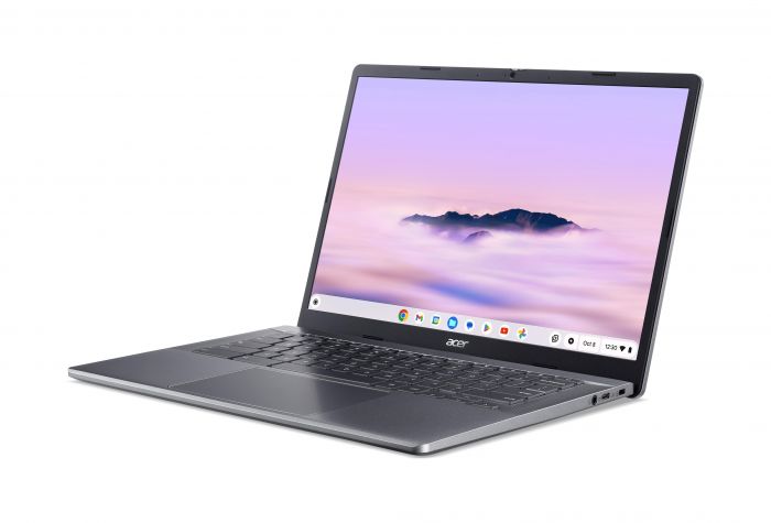 Ноутбук Acer Chromebook Plus CB514-4H 14" FHD IPS, Intel i3-N305, 8GB, F512GB, UMA, ChromeOS, сірий