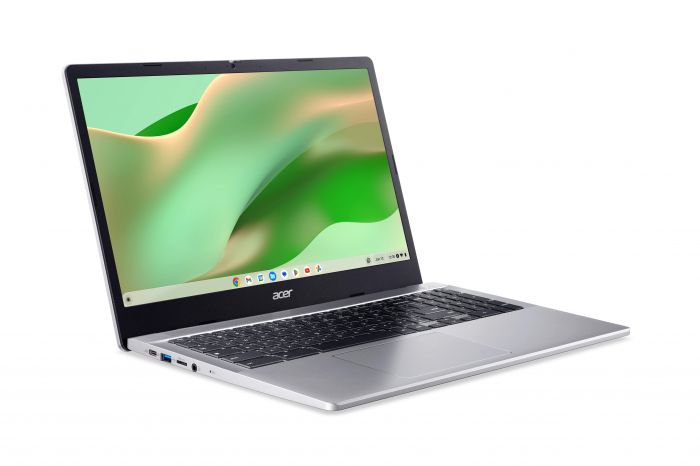 Ноутбук Acer Chromebook CB315-5H 15" FHD IPS, Intel C N100, 8GB, F128GB, UMA, ChromeOS, сріблястий