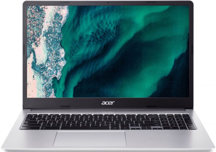 Ноутбук Acer Chromebook CB315-4HT 15" FHD IPS Touch, Intel P N6000, 8GB, F128GB, UMA, ChromeOS, сріблястий