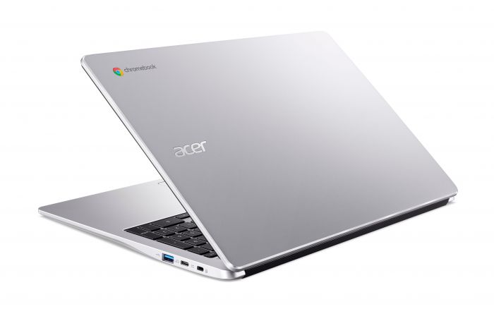 Ноутбук Acer Chromebook CB315-4HT 15" FHD IPS Touch, Intel C N4500, 4GB, F128GB, UMA, ChromeOS, сріблястий