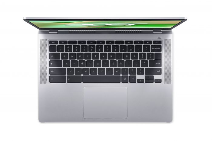 Ноутбук Acer Chromebook CB314-4H 14" FHD IPS, Intel i3-N305, 8GB, F512GB, UMA, ChromeOS, сріблястий