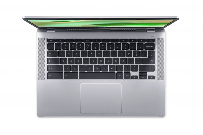 Ноутбук Acer Chromebook CB314-4H 14" FHD IPS, Intel C N100, 8GB, F128GB, UMA, ChromeOS, сріблястий