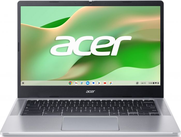 Ноутбук Acer Chromebook CB314-4H 14" FHD IPS, Intel C N100, 8GB, F128GB, UMA, ChromeOS, сріблястий