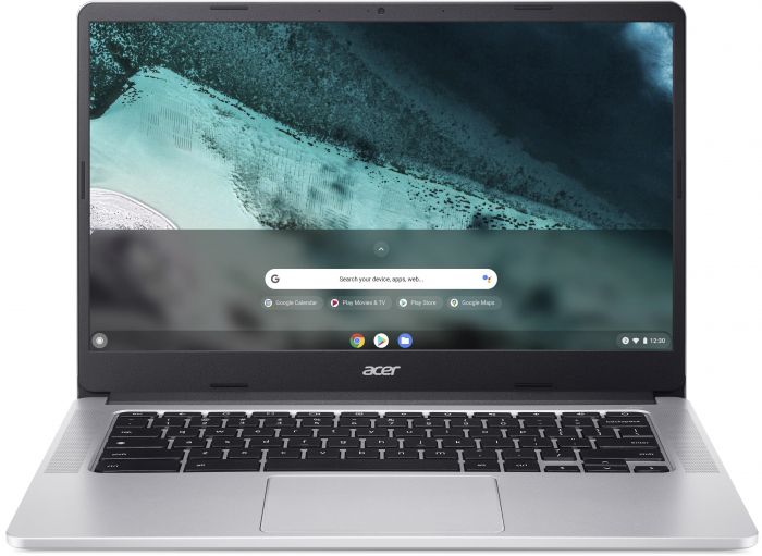 Ноутбук Acer Chromebook CB314-3HT 14" FHD IPS Touch, Intel P N6000, 8GB, F128GB, UMA, ChromeOS, сріблястий