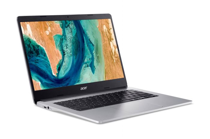 Ноутбук Acer Chromebook CB314-2H 14" FHD IPS, MediaTek MT8183, 8GB, F128GB, UMA, ChromeOS, сріблястий