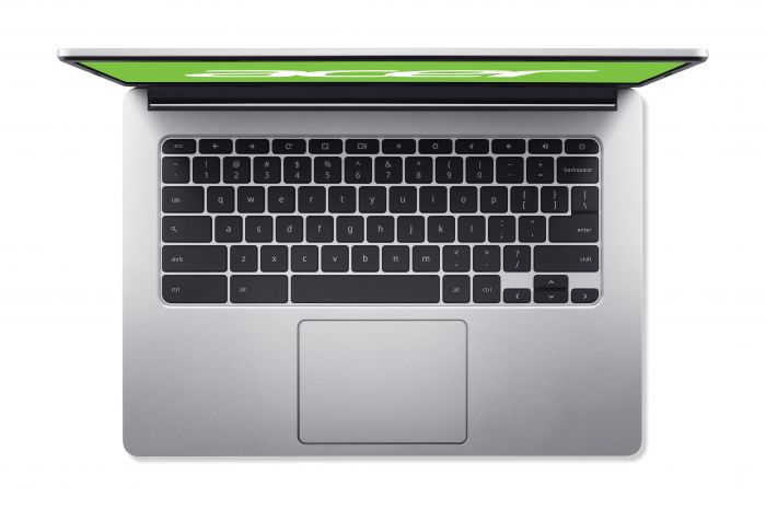 Ноутбук Acer Chromebook CB314-2H 14" FHD IPS, MediaTek MT8183, 8GB, F128GB, UMA, ChromeOS, сріблястий