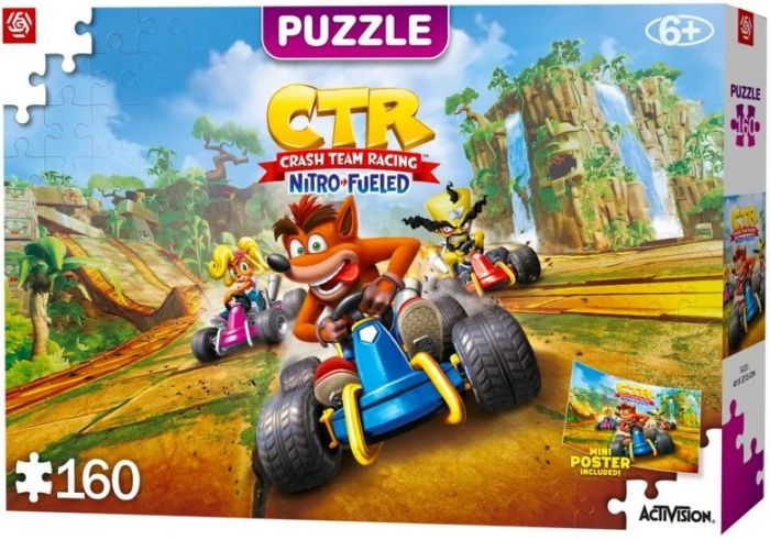 Пазл Crash Team Racing Nitro-Fueled Puzzles 160 ел.