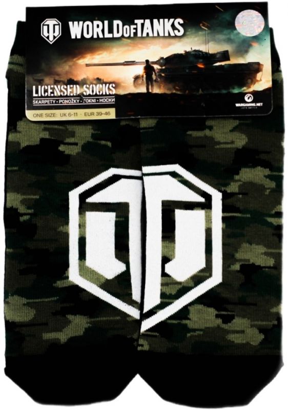 Шкарпетки World of Tanks Green Camo Ankle Socks