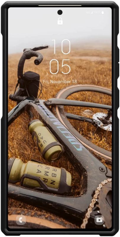 Чохол UAG для Samsung Galaxy S24 Ultra, Metropolis LT Pro, Kevlar Black