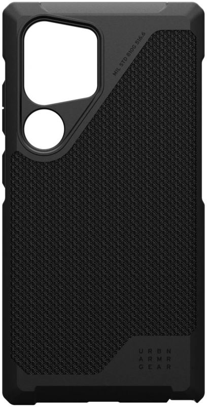 Чохол UAG для Samsung Galaxy S24 Ultra, Metropolis LT Pro, Kevlar Black