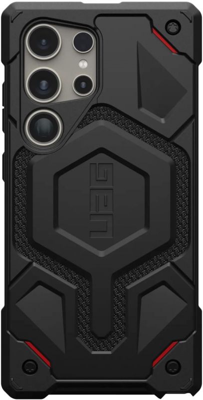 Чохол UAG для Samsung Galaxy S24 Ultra, Monarch, Kevlar Black