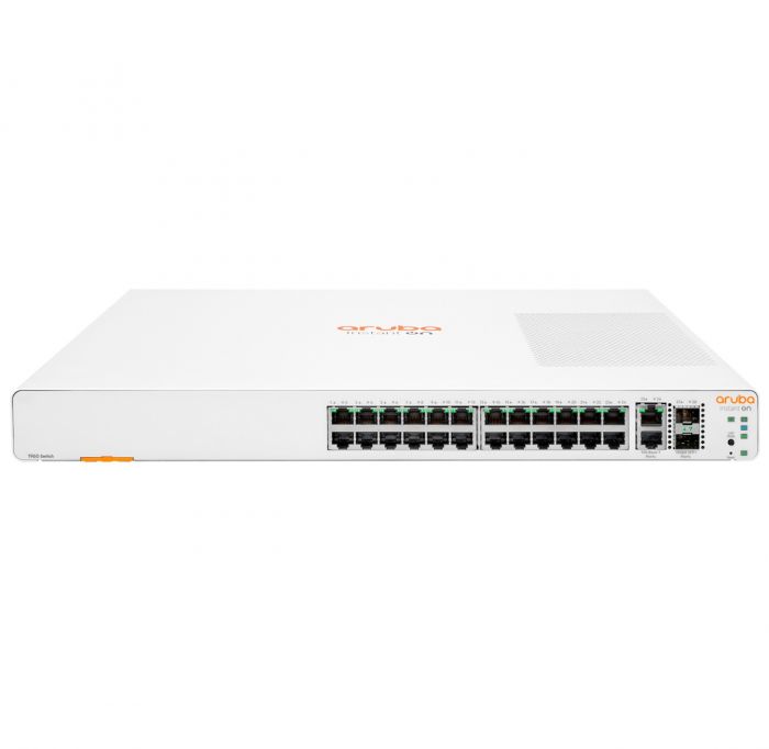 Комутатор HPE Aruba Instant On 1960, 24xGE, 2хSFP+10GE, 2х10GBASE-T ports, LT Warranty