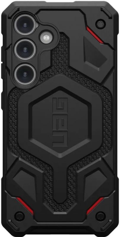 Чохол UAG для Samsung Galaxy S24, Monarch, Kevlar Black