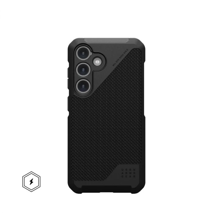 Чохол UAG для Samsung Galaxy S24, Metropolis LT Pro, Kevlar Black