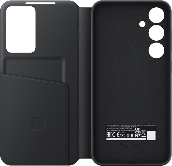 Чохол Samsung для Galaxy S24+ (S926), Smart View Wallet Case, чорний