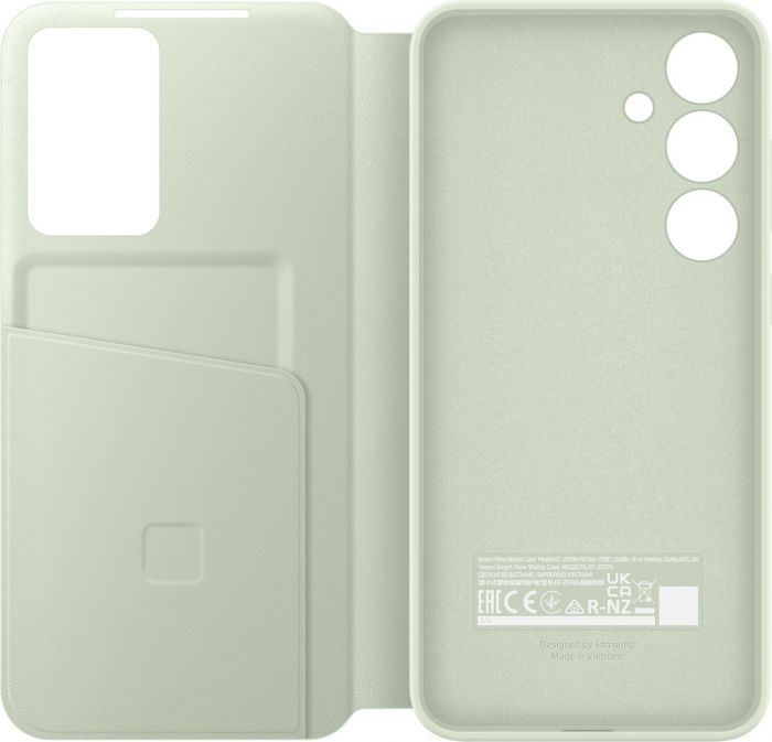 Чохол Samsung для Galaxy S24+ (S926), Smart View Wallet Case, зелений світлий