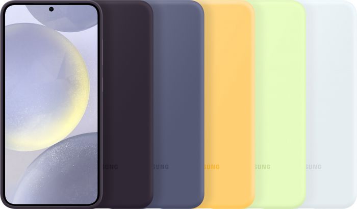 Чохол Samsung для Galaxy S24+ (S926), Silicone Case, зелений світлий