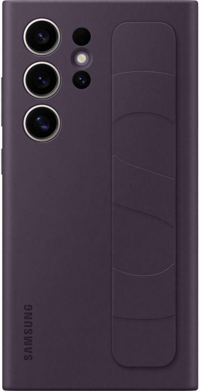 Чохол Samsung для Galaxy S24 Ultra (S928), Standing Grip Case, фіолетовий темний
