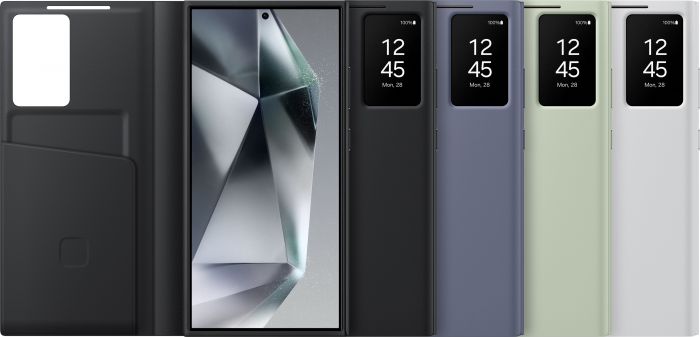Чохол Samsung для Galaxy S24 Ultra (S928), Smart View Wallet Case, фіолетовий