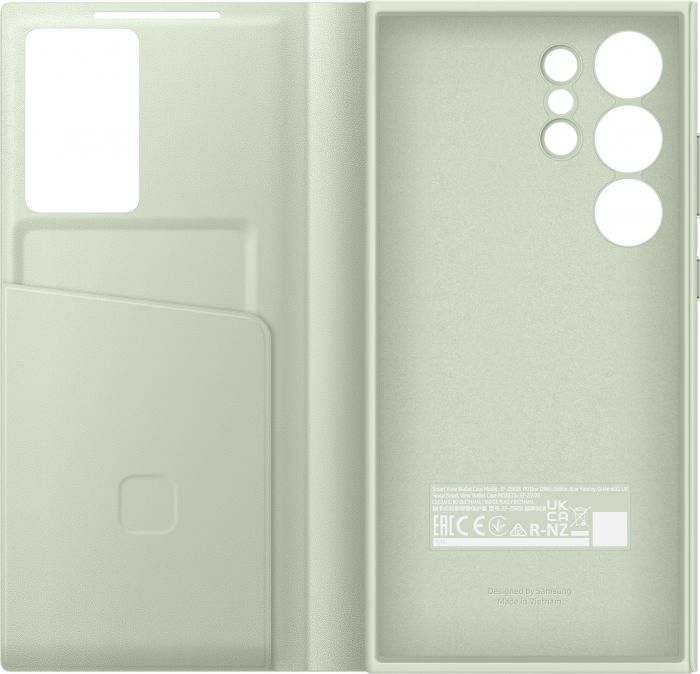 Чохол Samsung для Galaxy S24 Ultra (S928), Smart View Wallet Case, зелений світлий