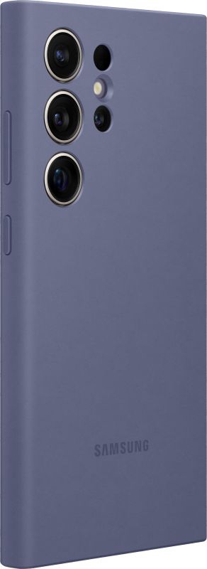 Чохол Samsung для Galaxy S24 Ultra (S928), Silicone Case, фіолетовий
