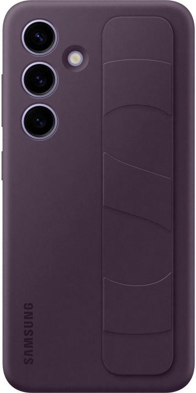 Чохол Samsung для Galaxy S24 (S921), Standing Grip Case, фіолетовий темний