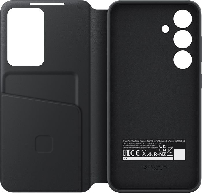 Чохол Samsung для Galaxy S24 (S921), Smart View Wallet Case, чорний