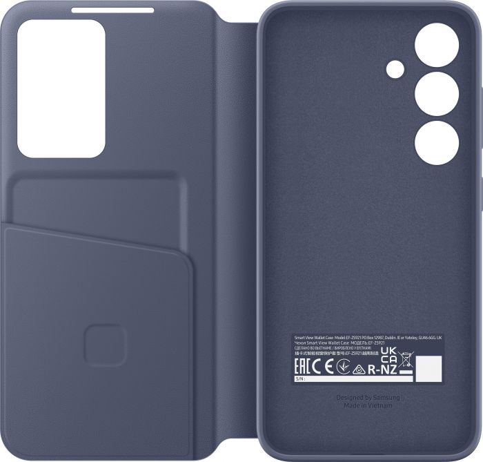 Чохол Samsung для Galaxy S24 (S921), Smart View Wallet Case, фіолетовий