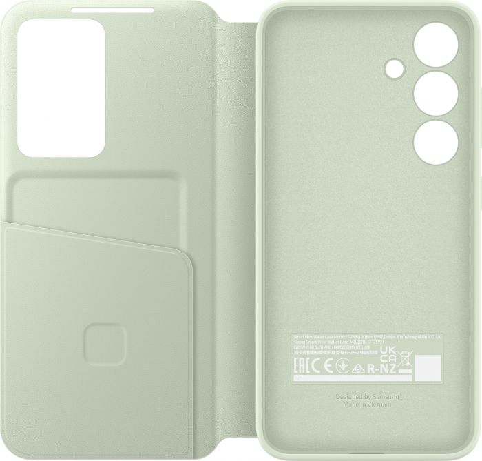 Чохол Samsung для Galaxy S24 (S921), Smart View Wallet Case, зелений світлий