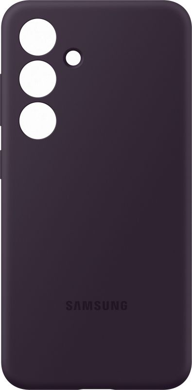 Чохол Samsung для Galaxy S24 (S921), Silicone Case, фіолетовий темний
