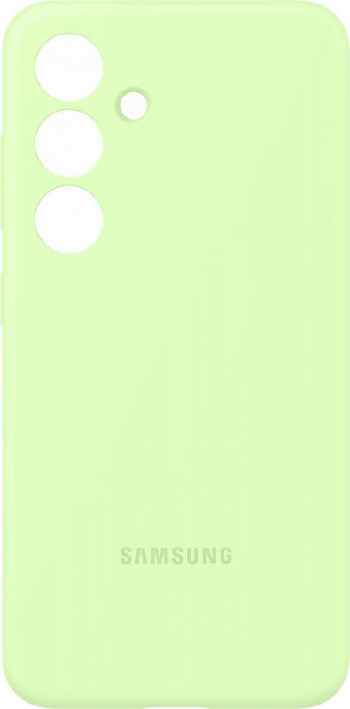 Чохол Samsung для Galaxy S24 (S921), Silicone Case, зелений світлий