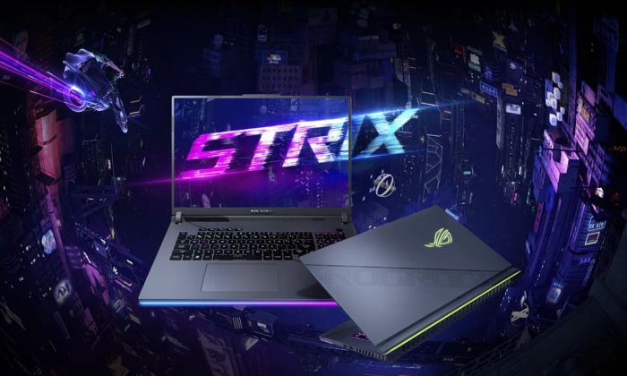 Ноутбук ASUS ROG Strix G16 G614JZR-N4094W 16" QHD+ IPS, Intel i9-14900HX, 32GB, F1TB, NVD4080-12, Win11, Сірий