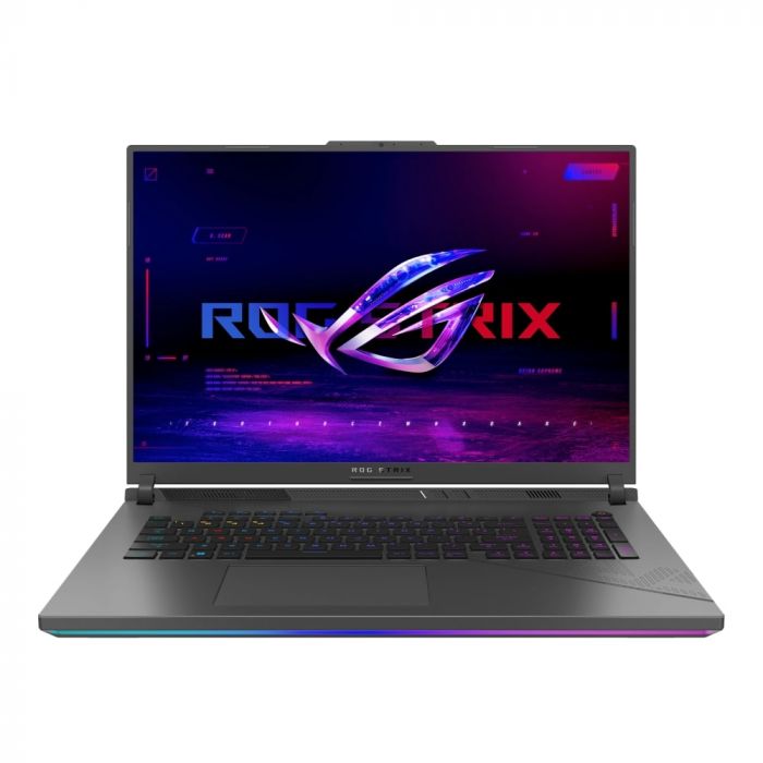 Ноутбук ASUS ROG Strix G18 G814JIR-N6047 18" QHD+ IPS, Intel i9-14900HX, 32GB, F1TB, NVD4070-8, NoOS, Сірий