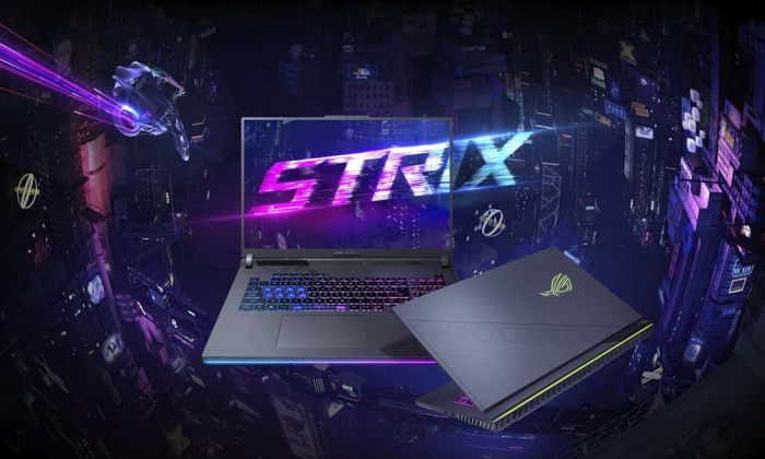 Ноутбук ASUS ROG Strix G18 G814JV-N5167 18" FHD+ IPS, Intel i7-13650HX, 16GB, F1TB, NVD4060-8, NoOS, Сірий