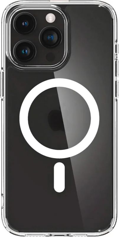 Чохол Spigen для iPhone 15 Pro, Ultra Hybrid MagFit, Frost Clear
