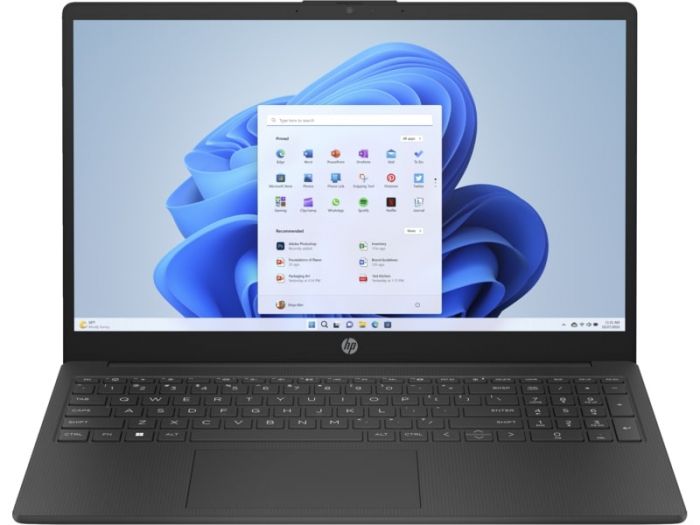 Ноутбук HP 15-fc0019ua 15.6" FHD IPS AG, AMD R3-7320U, 8GB, F256GB, UMA, Win11, чорний