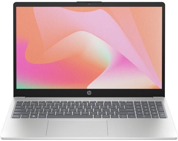 Ноутбук HP 15-fc0029ua 15.6" FHD IPS AG, AMD R3-7320U, 8GB, F512GB, UMA, Win11, сріблястий