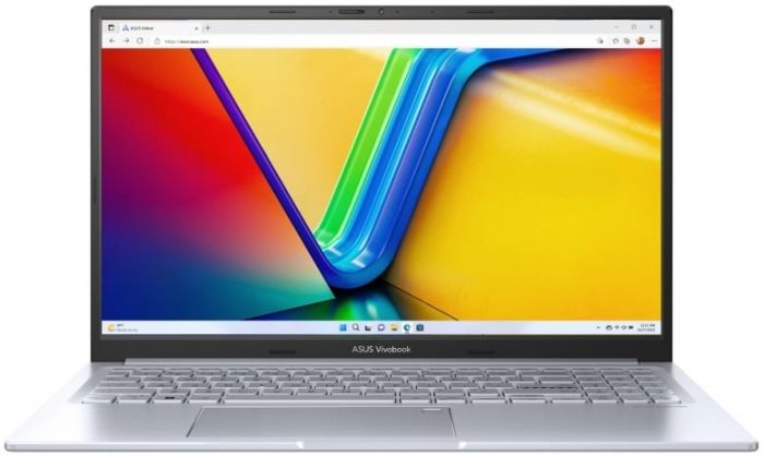 Ноутбук ASUS Vivobook 15X K3504VA-L1308 15.6" FHD OLED, Intel i5-1340P, 16GB, F512GB, UMA, NoOS, Сріблястий