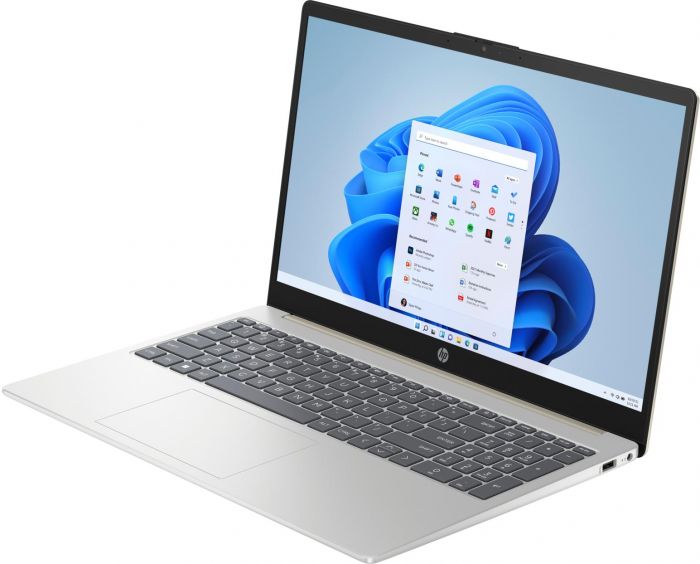 Ноутбук HP 15-fc0033ua 15.6" FHD IPS AG, AMD R3-7320U, 8GB, F512GB, UMA, DOS, золотистий