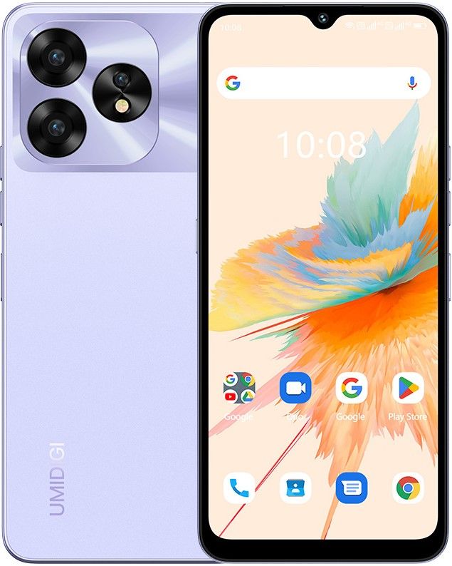 Смартфон UMIDIGI A15 (MP33) 6.7" 8/256ГБ, 2SIM, 5000мА·год, фіолетовий