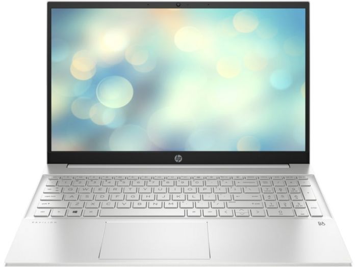 Ноутбук HP Pavilion 15-eh3019ua 15.6" FHD IPS AG, AMD R5-7530U, 16GB, F512GB, UMA, DOS, сріблястий