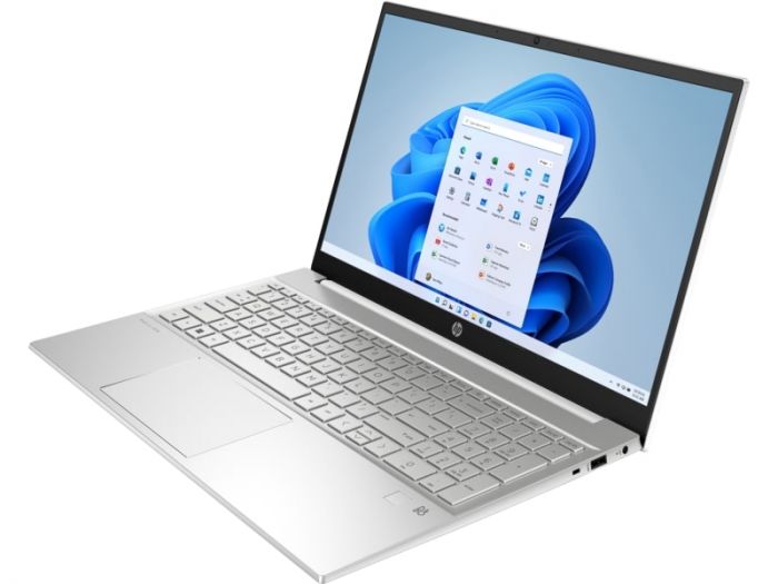 Ноутбук HP Pavilion 15-eh1130ua 15.6" FHD IPS AG, AMD R7-5700U, 16GB, F512GB, UMA, Win11, білий