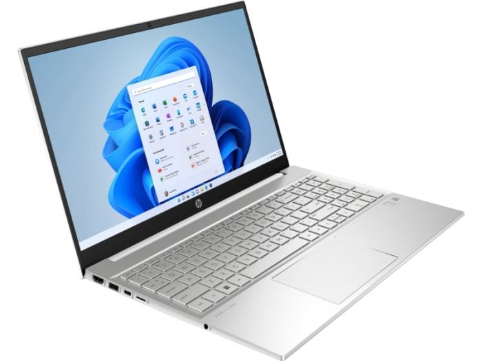 Ноутбук HP Pavilion 15-eh1130ua 15.6" FHD IPS AG, AMD R7-5700U, 16GB, F512GB, UMA, Win11, білий