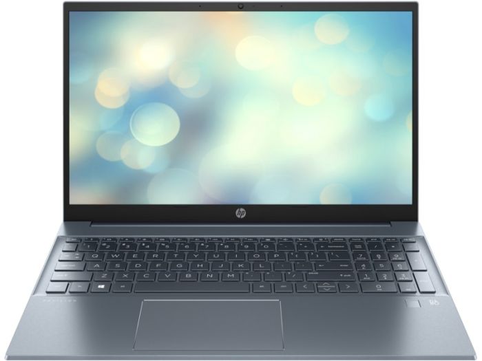 Ноутбук HP Pavilion 15-eh1132ua 15.6" FHD IPS AG, AMD R7-5700U, 16GB, F512GB, UMA, DOS, синій