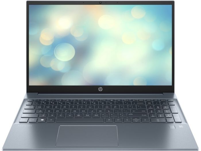 Ноутбук HP Pavilion 15-eh1054ua 15.6" FHD IPS AG, AMD R5 5500U, 12GB, F512GB, UMA, DOS, синій