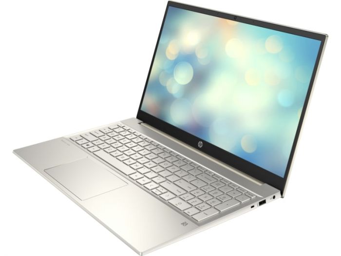 Ноутбук HP Pavilion 15-eh1013ua 15.6" FHD IPS AG, AMD R3-5300U, 8GB, F512GB, UMA, DOS, золотистий
