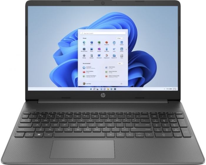 Ноутбук HP 15s-fq5007ua 15.6" FHD IPS AG, Intel i3-1215U, 8GB, F512GB, UMA, Win11, сірий